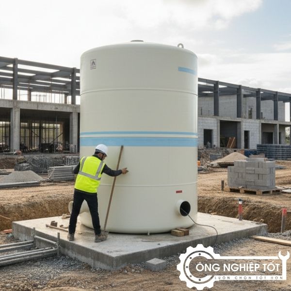 Bồn nước FRP công nghiệp 3000L – 5000L